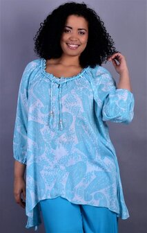 Blouse Dakota licht blauw