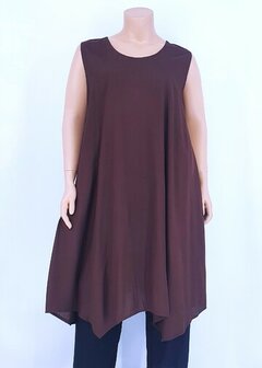 Jurk / top Demi aubergine