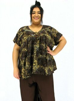 Blouse Jose bruin