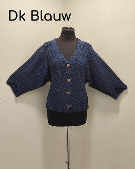 Vest 005 donker blauw