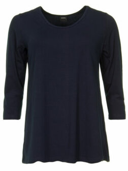 Shirt Amy bamboe donker blauw