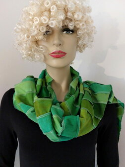 Blouse groen korte mouw - Liz