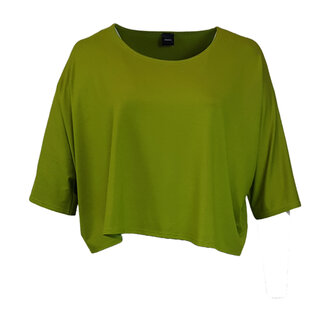 Wijd shirt Mery kort groen