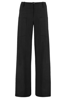 Triangle broek viscose stretch zwart