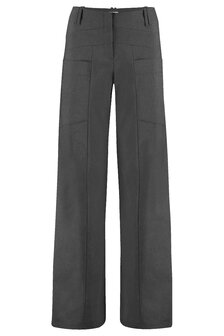 Triangle broek viscose stretch antraciet