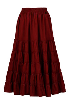 Rok Holly rib bordeaux