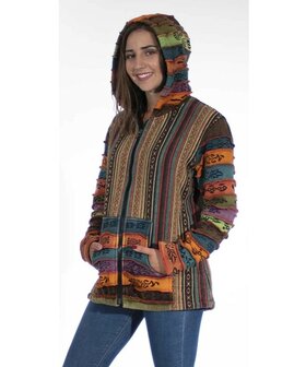 Vest katoen coline multi oker