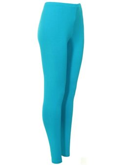 Zazou Legging lang - turquoise