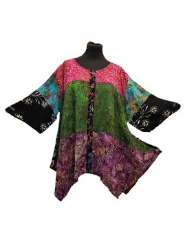 Blouse wizard batik patch multi 1