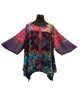 Blouse wizard batik patch multi 2