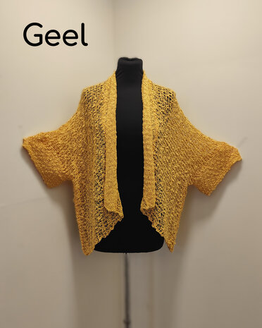 Vest Anne geel