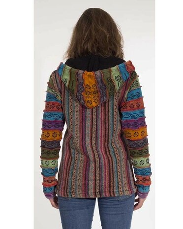 Vest katoen coline multi roze