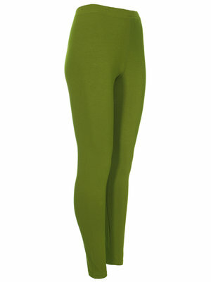 Zazou Legging lang - olijf groen